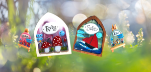 personalised fairy doors
